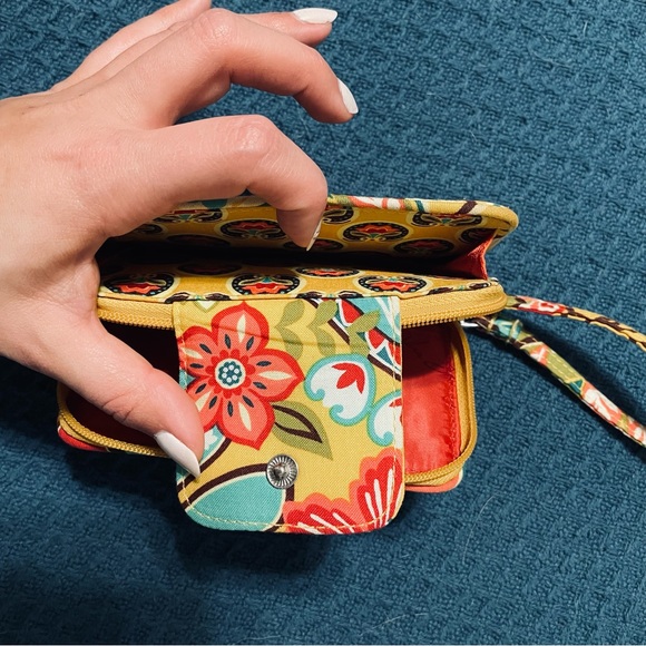 Vera Bradley Yellow Wristlet - Picture 4 of 4